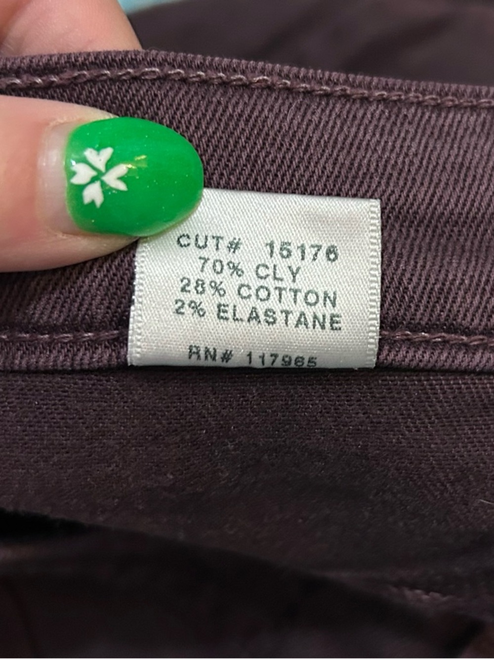 J Brand Super Skinny Pants Jeggings in Lacquered Pinot Wash (purple)- Size 29 - Picture 10 of 13